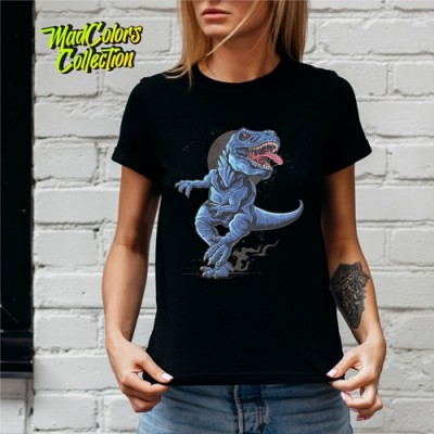 Дамска тениска MadColors - T-REX